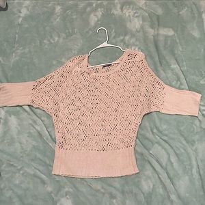 Light Pink Sparkly Sweater